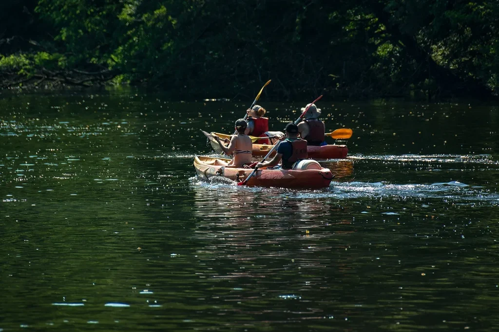 Balade en canoë sur la Vézère