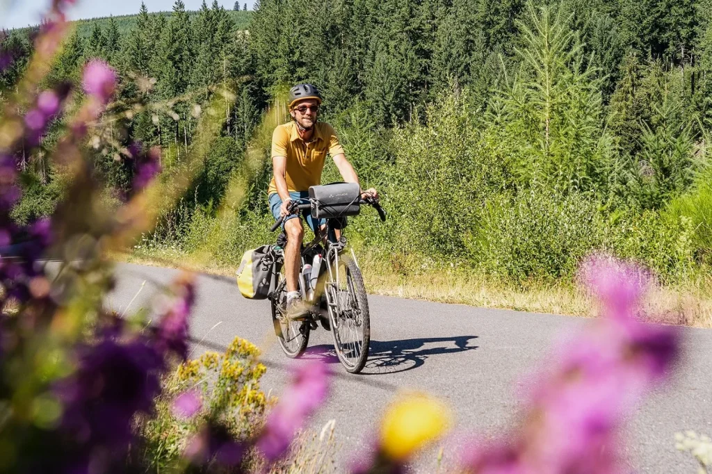 Balade à vélo dans les Monédières 