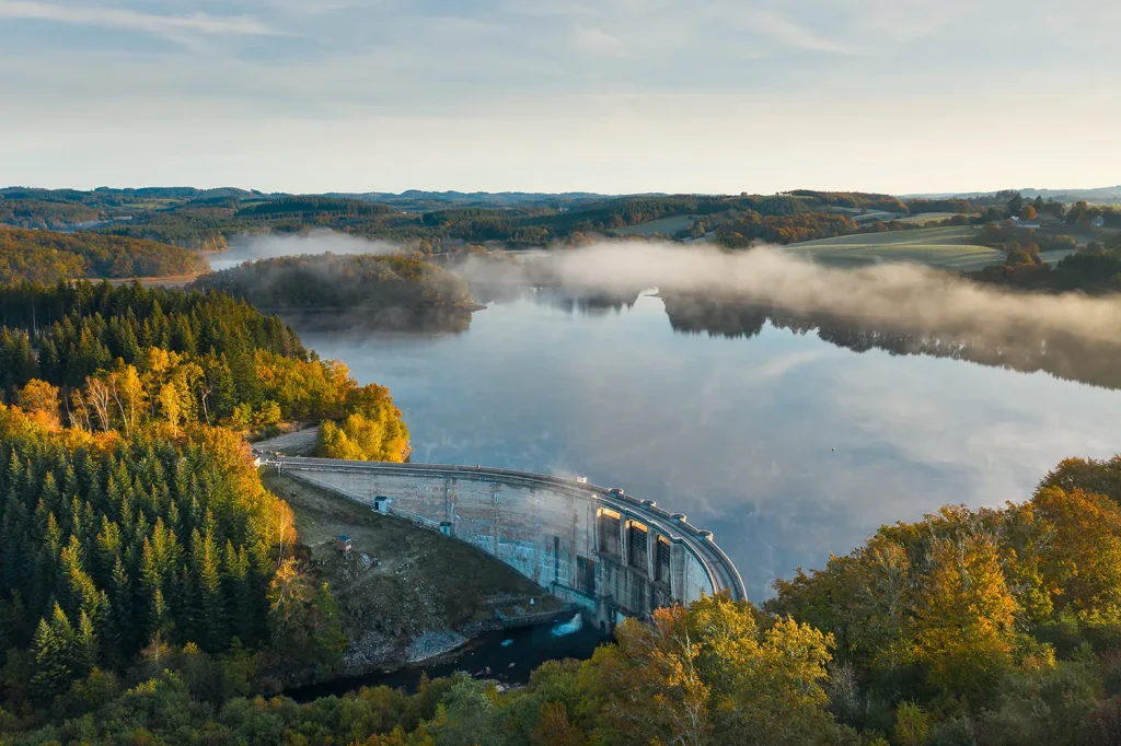 Barrage lac de Viam