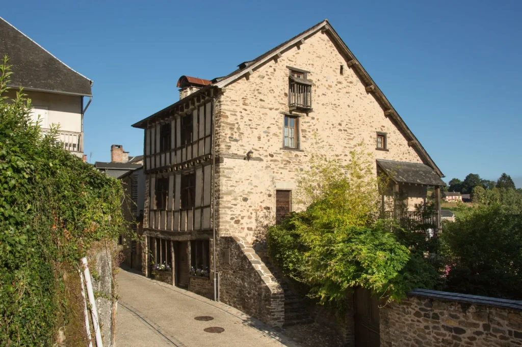 Uzerche - Maison à pan de bois