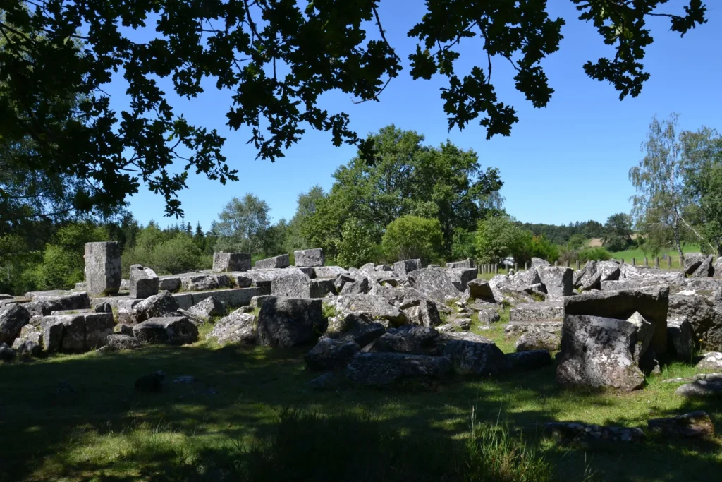 Ruines des Cars - site gallo-romain - Corrèze