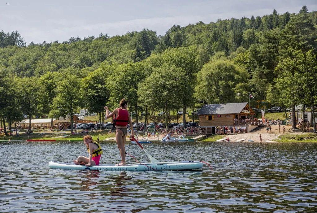 Paddle sur le lac des Bariousses - Treignac