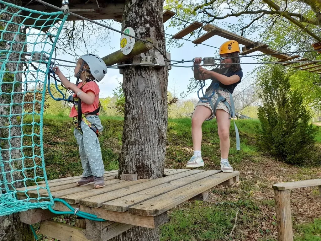 Parcours accrobranche Montozarbre