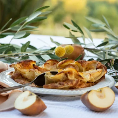 Flognarde aux pommes