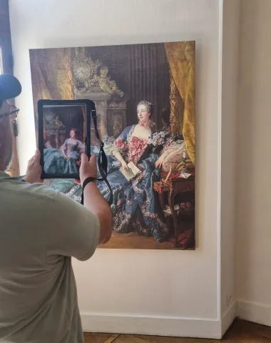 Le château de Pompadour lance son jeu à réalité augmentée !