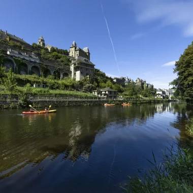 Canoë à Uzerche sur la Vézère