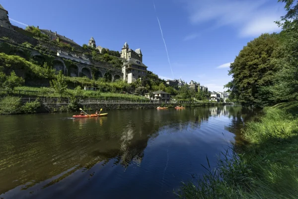 Canoë à Uzerche sur la Vézère